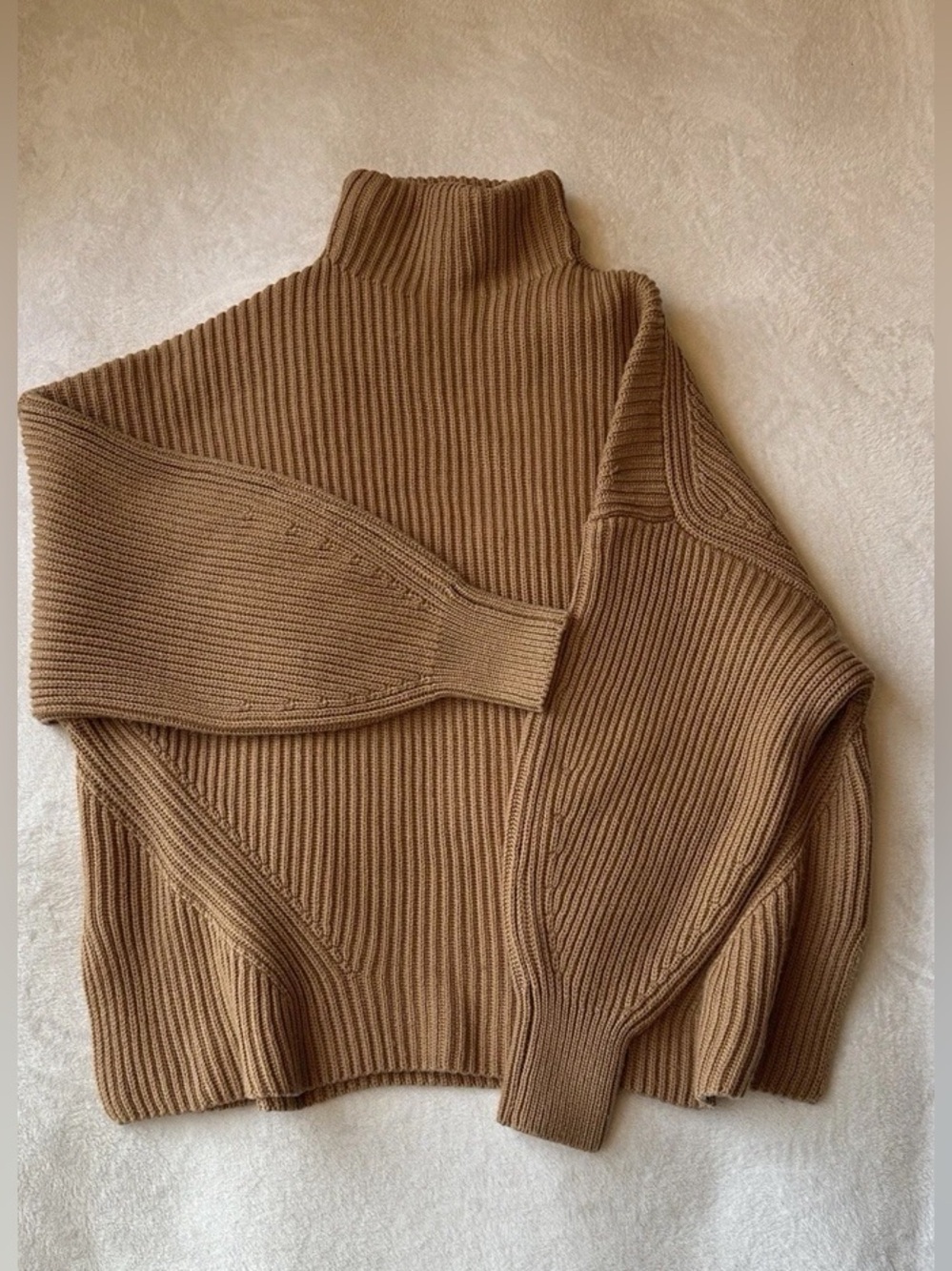 Zara Oversized Ribbed Sweater